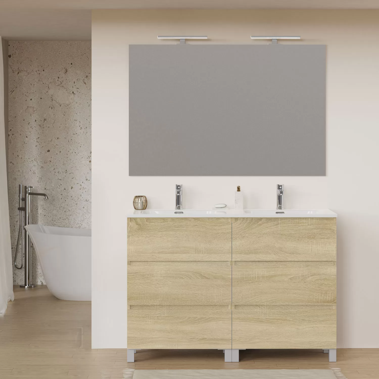 MUEBLE DE BAÑO CON CAJONES