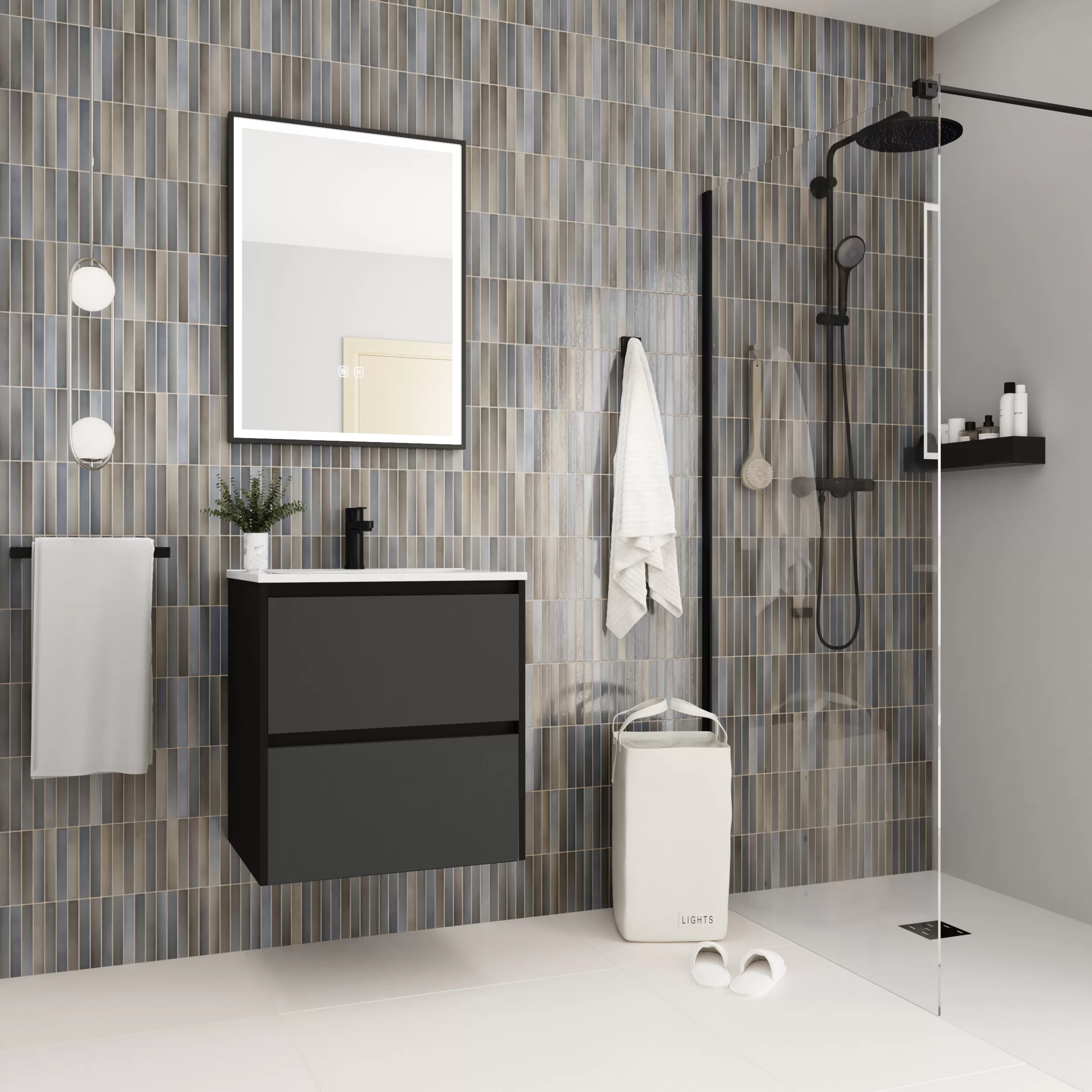 MUEBLE DE BAÑO CON ENCIMERA