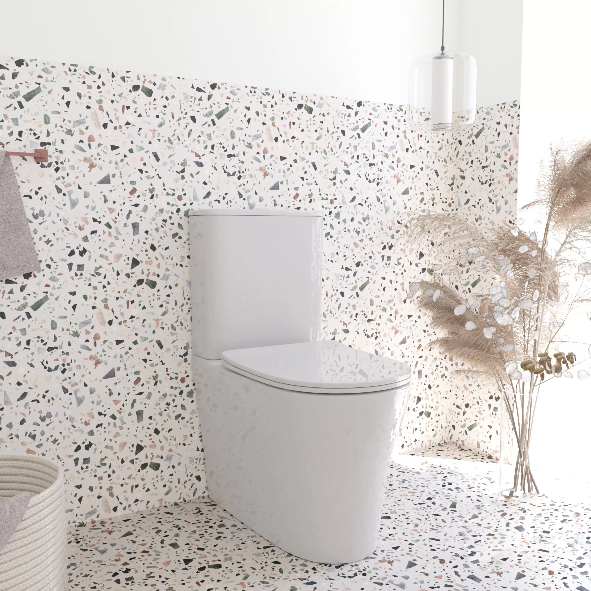 Inodoro COTTBUS - Mueble alemƔn Made in Germany TGD Home