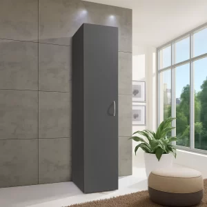 ARMARIO 40 x 185 CM 1 PUERTA Y 1 BARRA PARA COLGAR