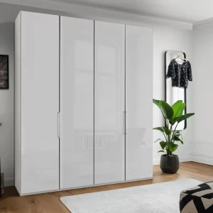 Armario 200cm cristal - Mueble alemán Made in Germany TGD Home