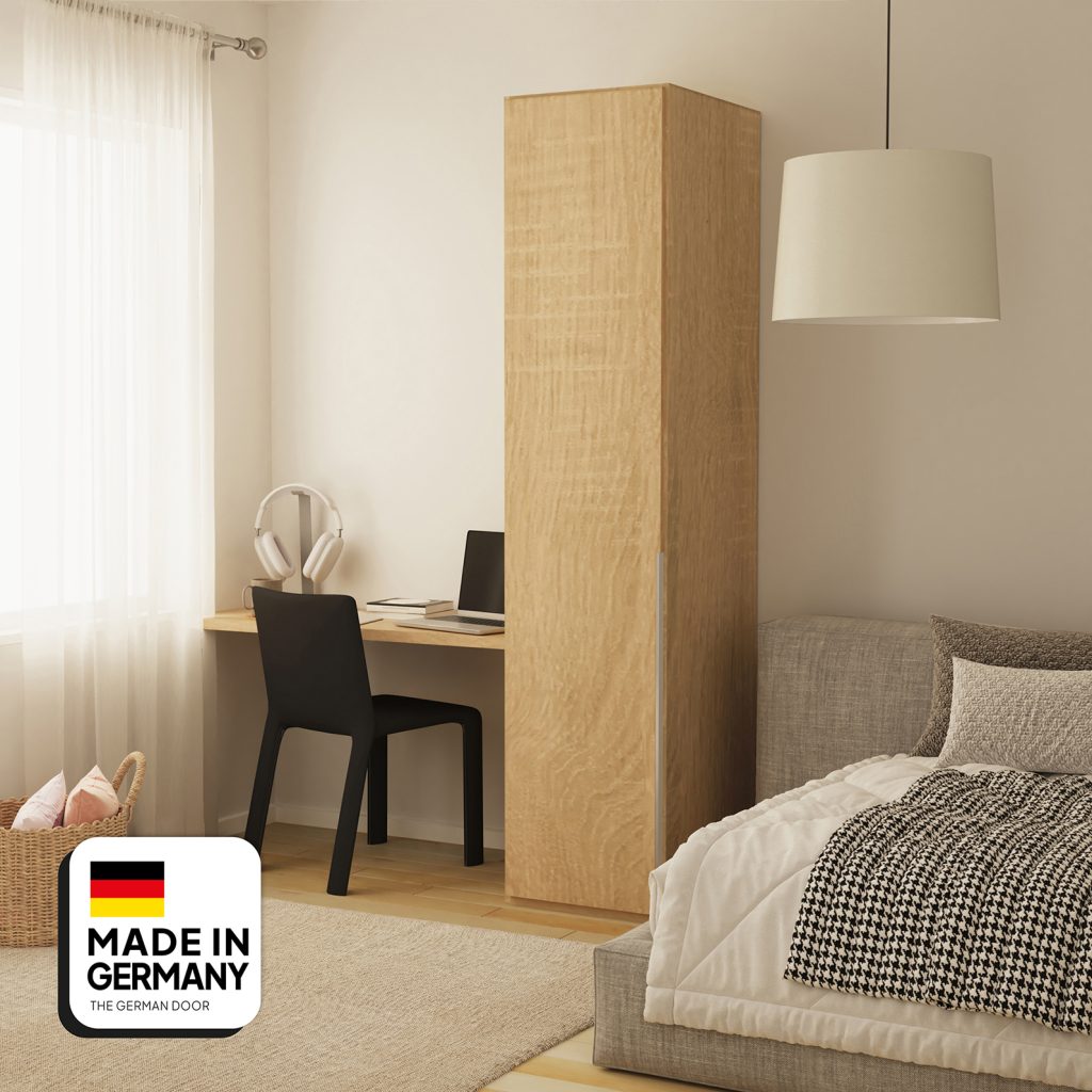 ESPACIO ARMARIO BORKEN 45 CM | ROBLE, TIRADOR ALUMINIO