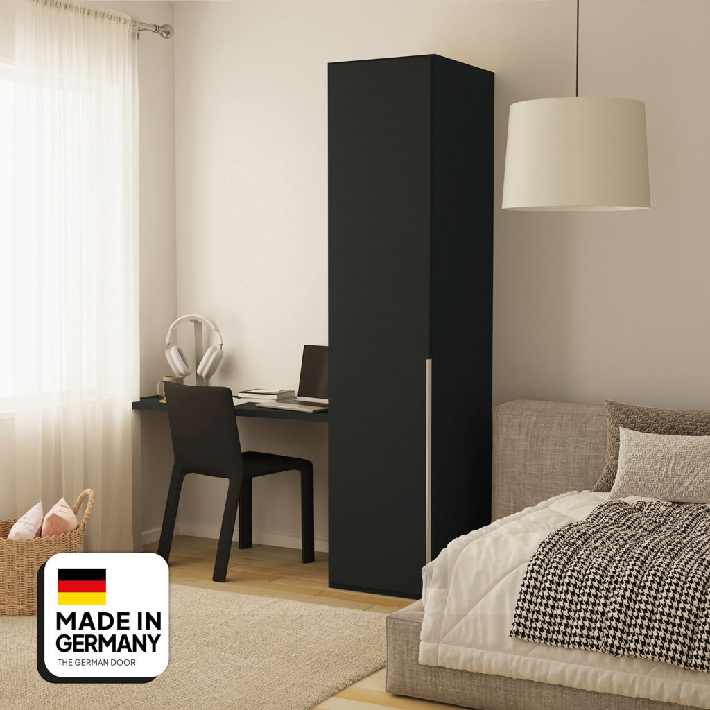 ESPACIO ARMARIO BORKEN 45 CM | GRAFITO, TIRADOR ALUMINIO